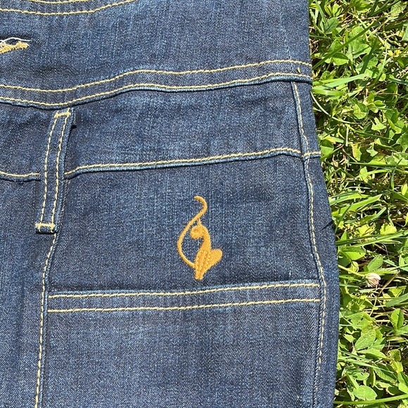 Women’s Babyphat flared dark wash jeans - Picture 2 of 7